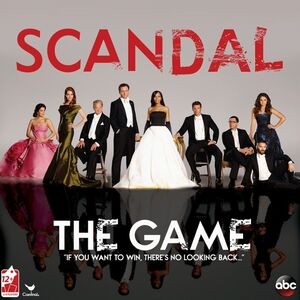Like New!! Scandal: The Game - Bold Black Edition